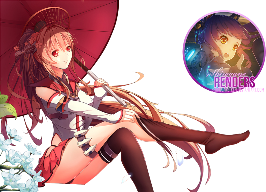 Sexy Anime Girl Art Render - Girl Anime Render (1024x626)