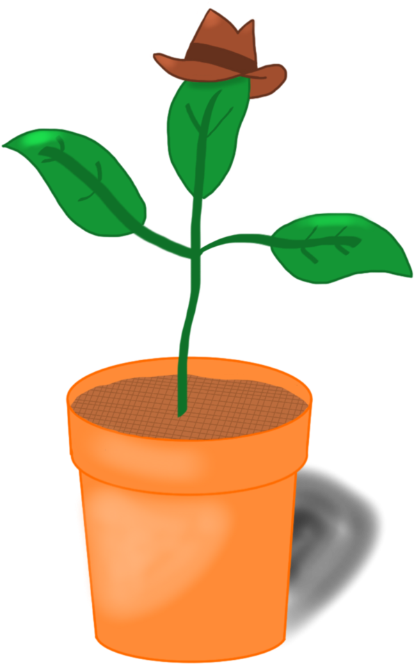Planty The Potted Plant By Hdkyle - Planty The Potted Plant (774x1032)