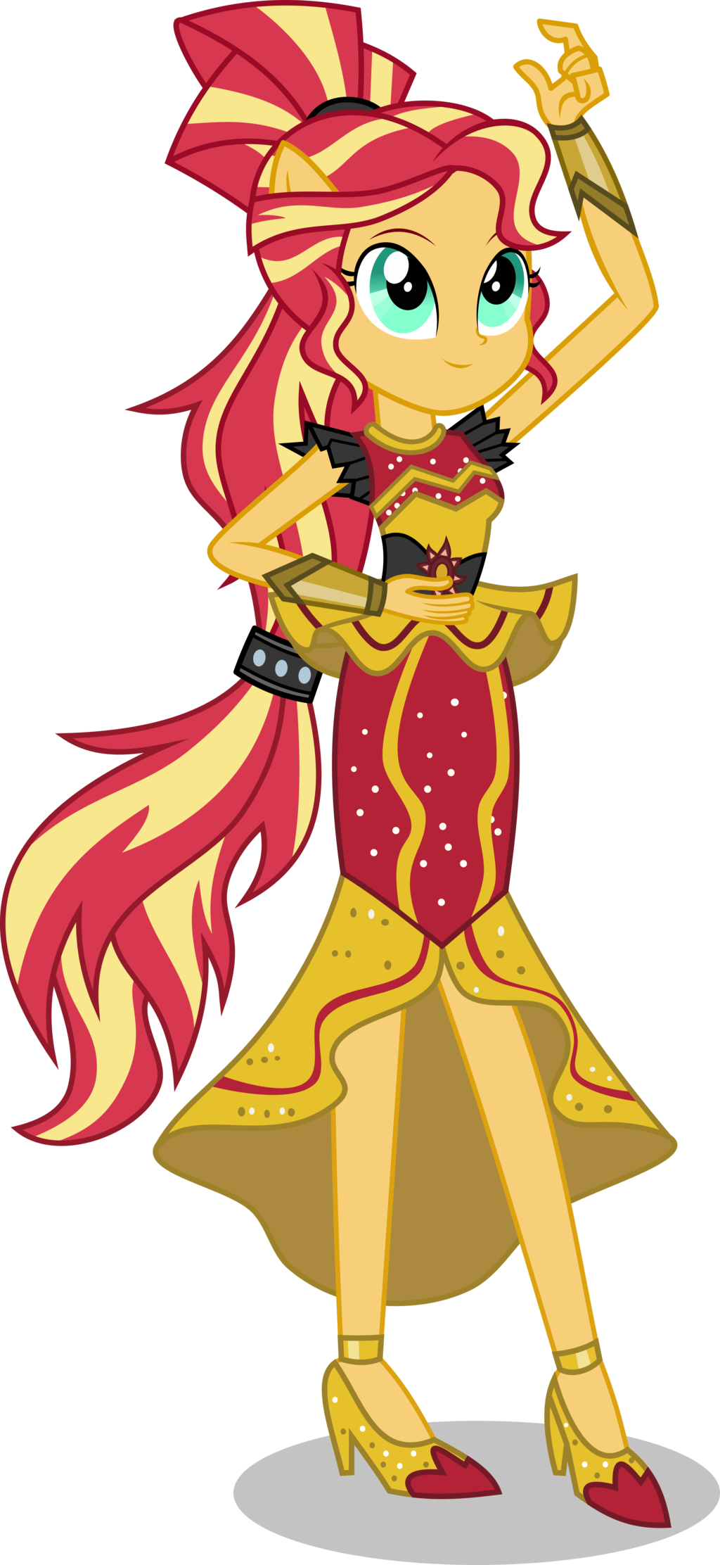 Sunset - Equestria Girl Dance Magic (1024x2224)