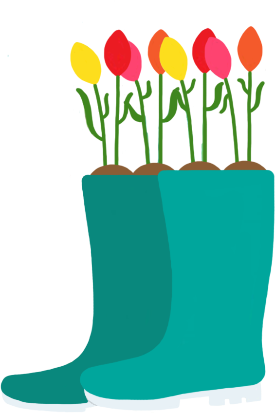 Potted Plants Garden Welly - Garden (694x901)