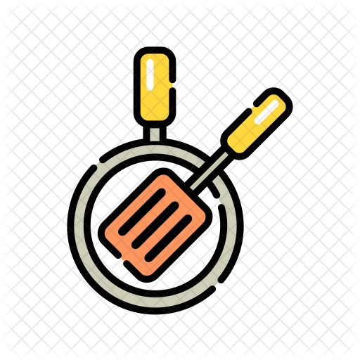 Frying Pan Icon - Fry Icon (512x512)