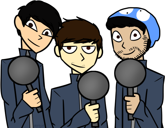 Frying Pan Gang - Cartoon (600x500)