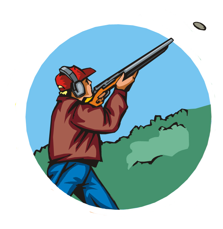 Shooting Range De Wildenberg - Wurfscheibenschießen Rundes Kissen (750x773)