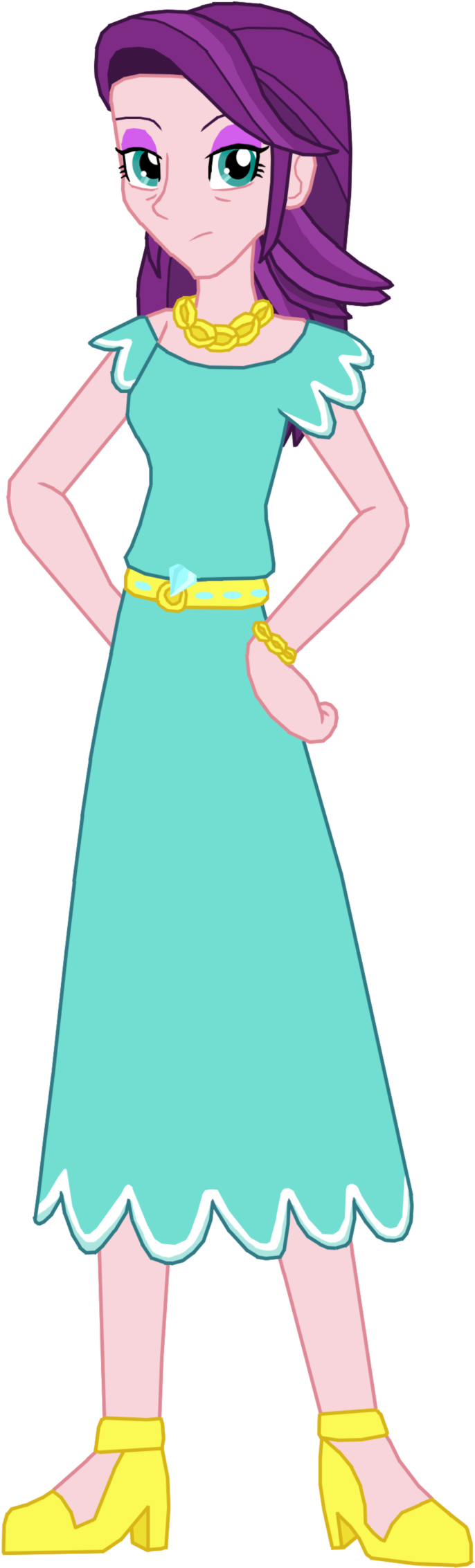 Pinkie Pie Dress My Little Pony - Mlp Eg Spoiled Rich (1024x2525)