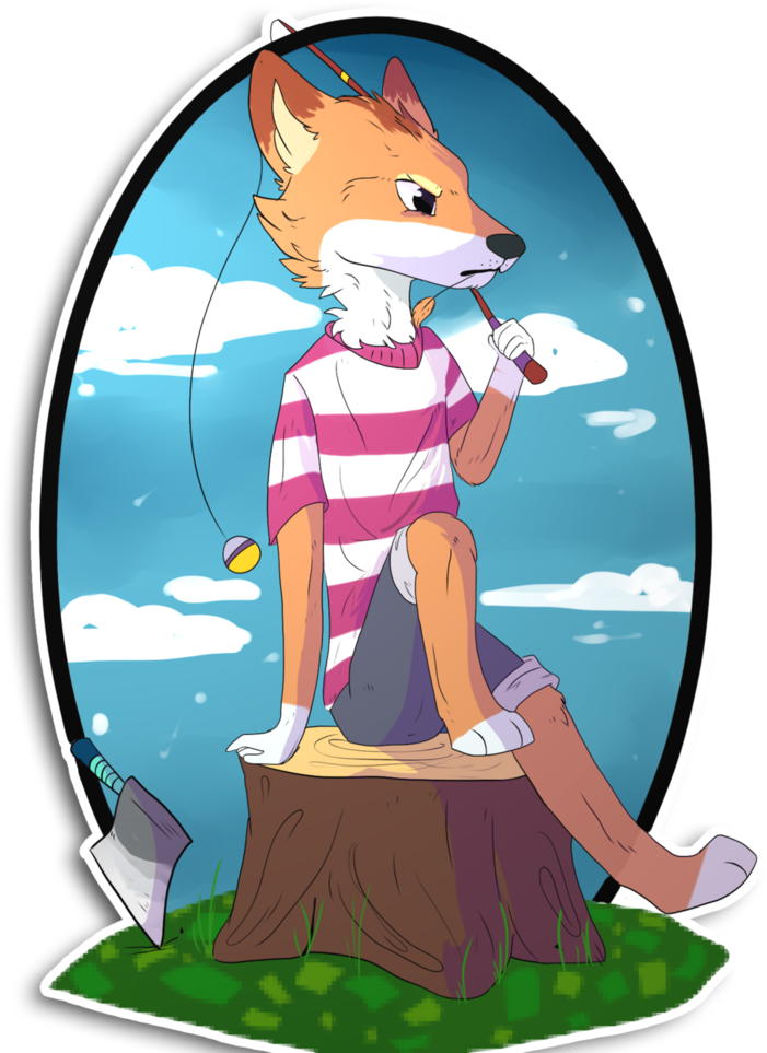 Chief Acnl By Koffecat - Art (774x1032)