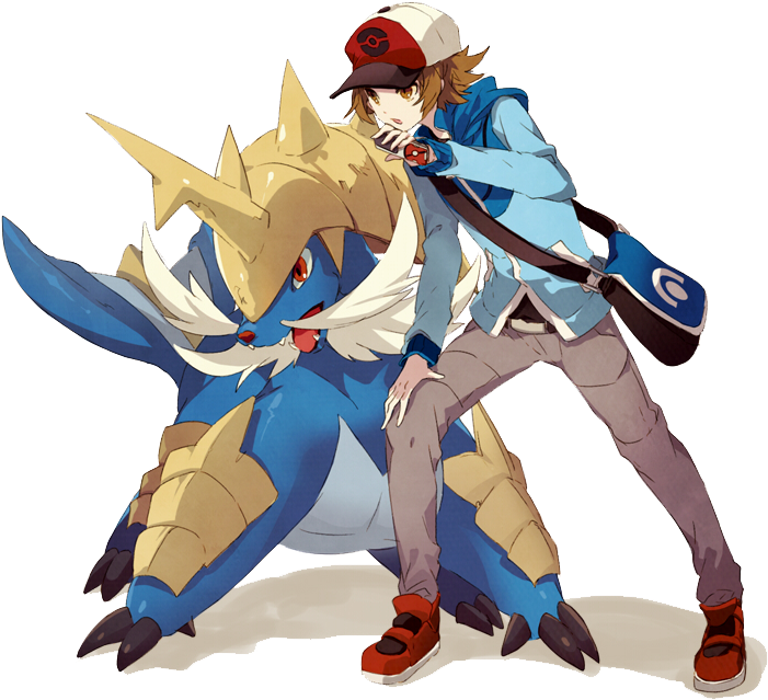 [#render] Anime Boy By Kaicchii - Samurott Trainer (742x650)