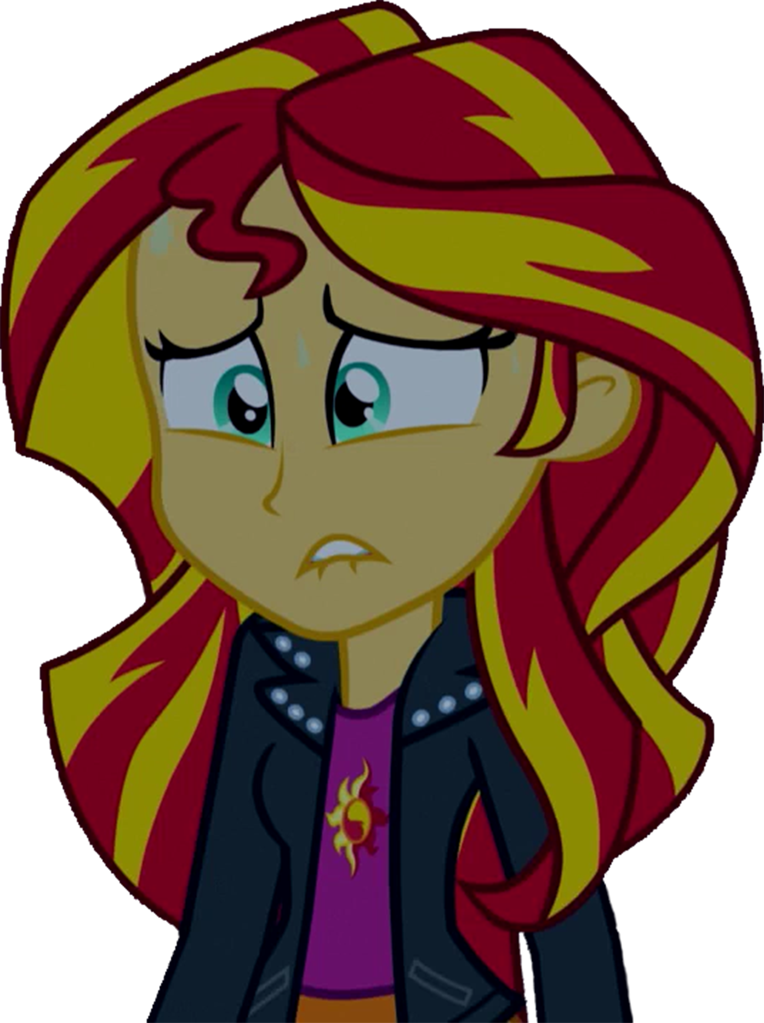 Mlp - My Little Pony Equestria Girl Sunset Shimmer Sad (2680x3590)