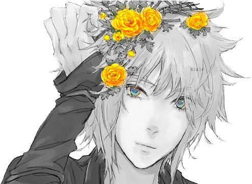 Guy With Crown Anime (600x360)