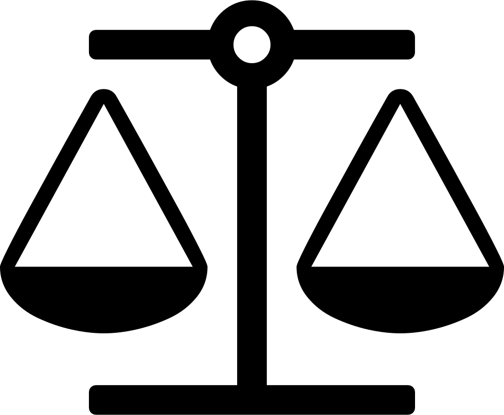 Balance Scale Comments - Scales Png Icon (980x808)
