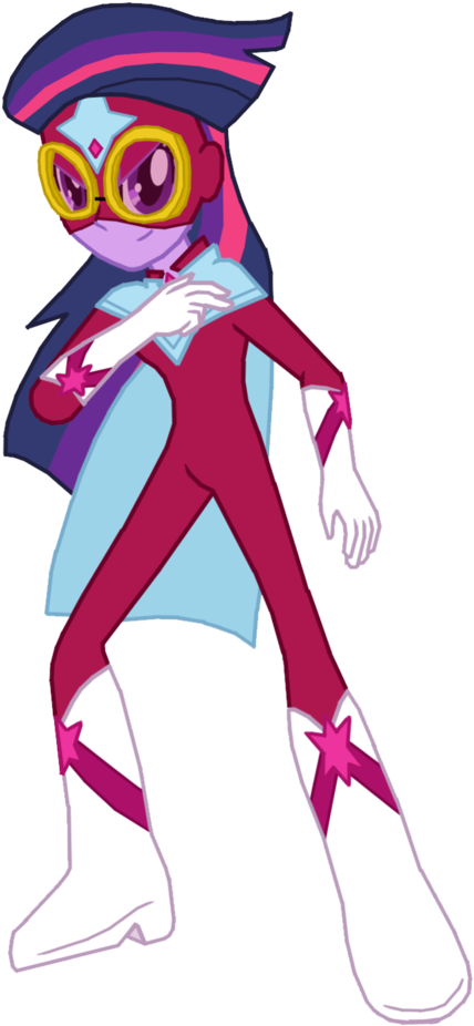 Super Hero Twilight Sparkles Eg By Ferrokiva - Power Ponies Eqg Twilight Sparkle (774x1032)