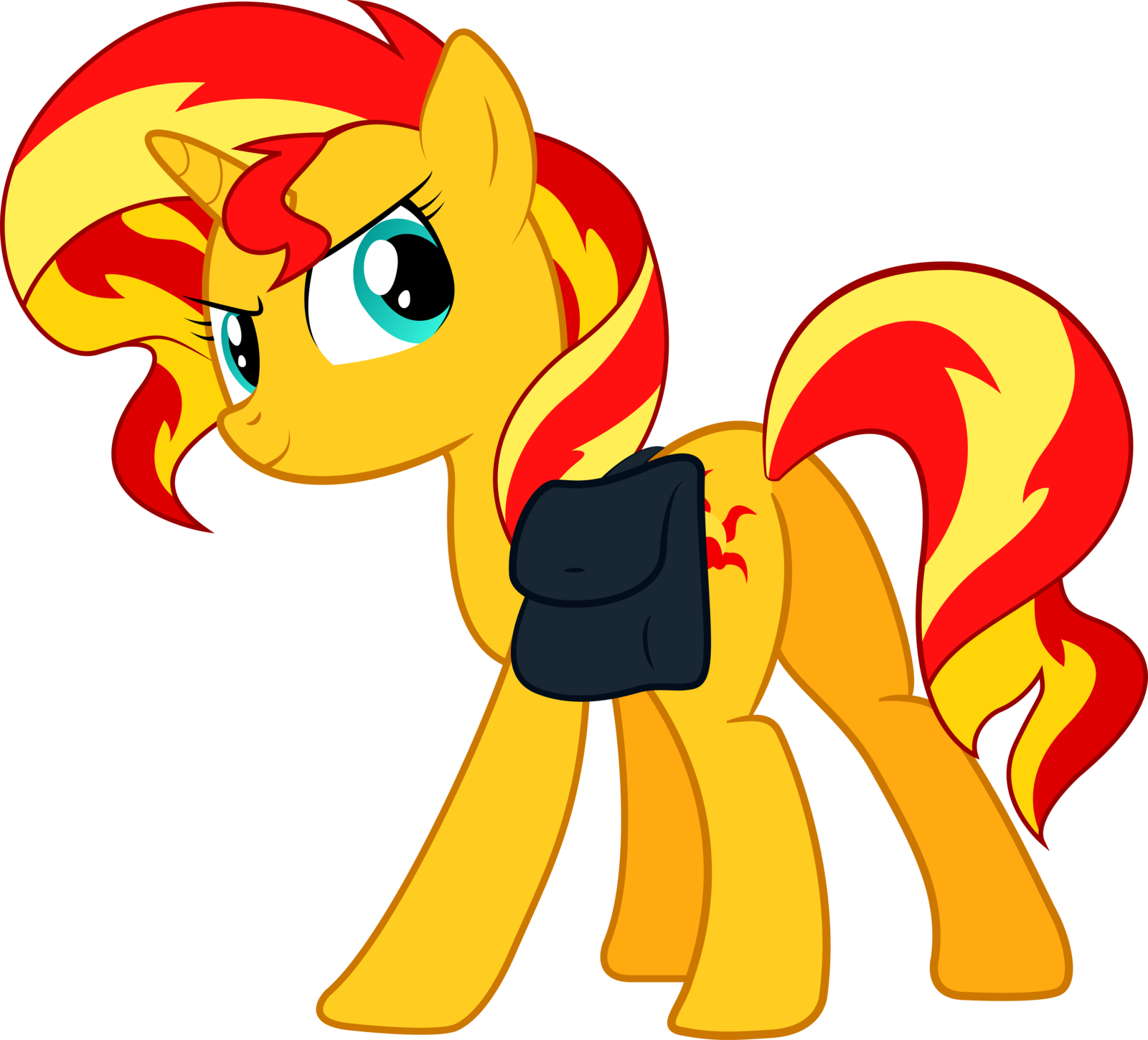 Sunset Shimmer By Refro82 On Deviantart - Sunset Shimmer De My Little Pony (1600x1449)