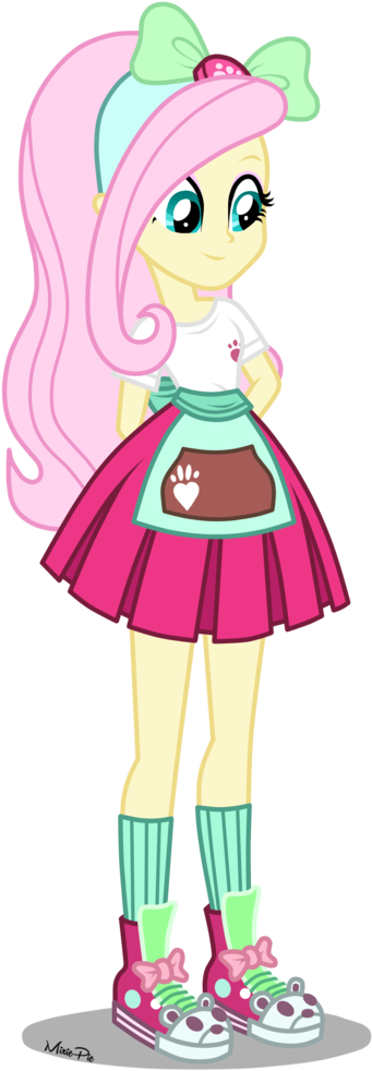 You Can Click Above To Reveal The Image Just This Once, - Equestria Girls Pet Project Fluttershy (527x1024)