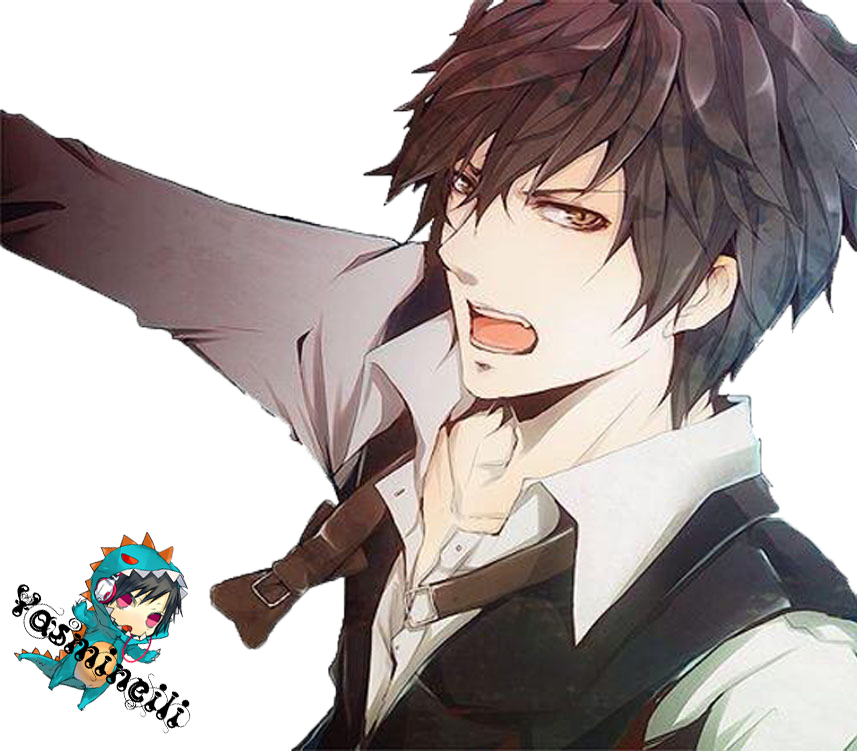 Render Anime Boy - Anime Boy Black Hair (857x751)