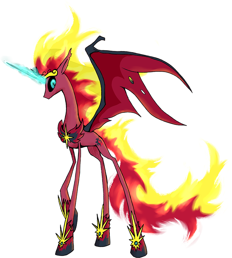 Sunset Shimmer Demon Pony Wwwpixsharkcom Images - My Little Pony: Friendship Is Magic (800x889)