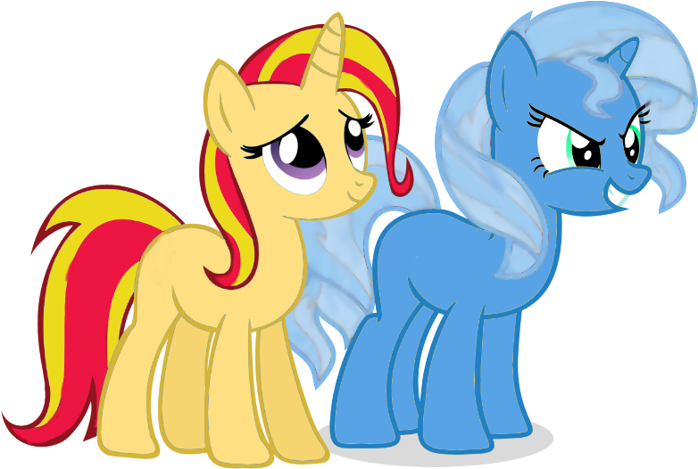 Trixie And Sunset Shimmer (894x894)