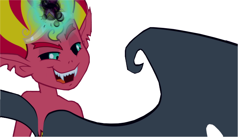 My Little Pony Sunset Shimmer Demon - Sunset Shimmer Demon Base (833x481)