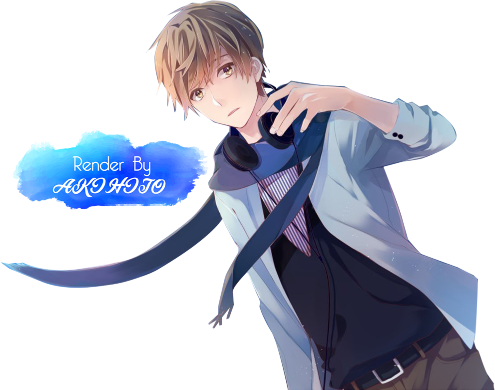 Anime Boy Render 4 By Akihito567 - Boy Render Anime Boy (1008x792)