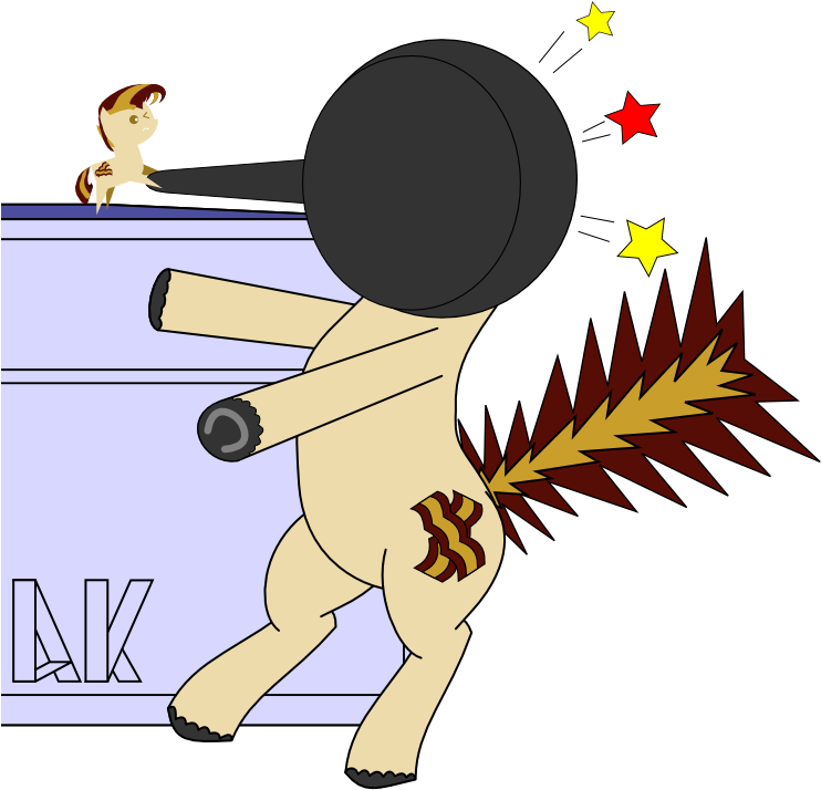 #671200 - Artist - Arek-91, Artist - Derpvulpes, Cartoon - Cartoon (742x750)
