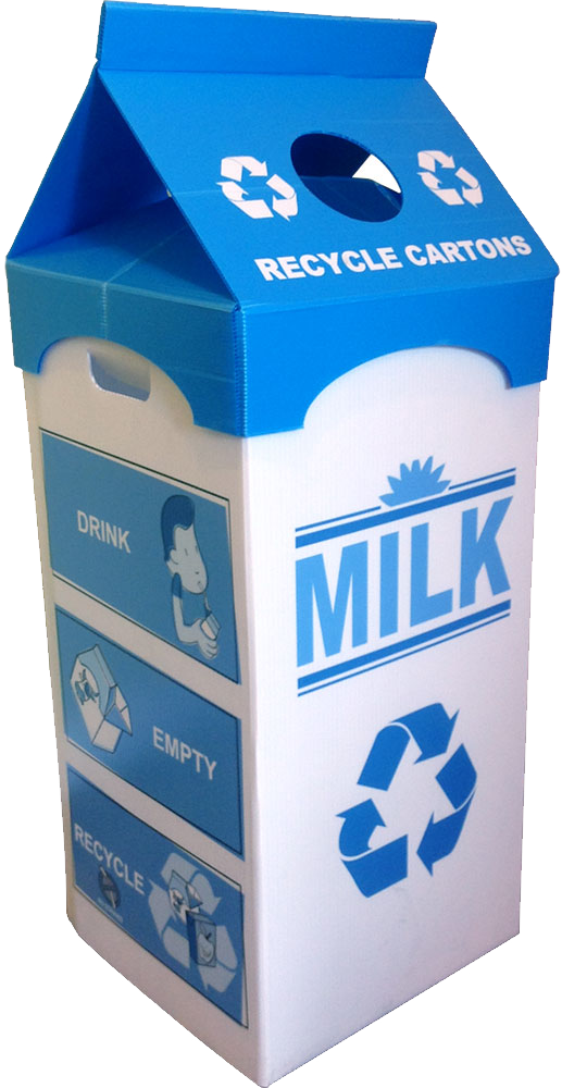 Milk Carton Clipart Transparent Background - Milk Carton Png (517x1000)