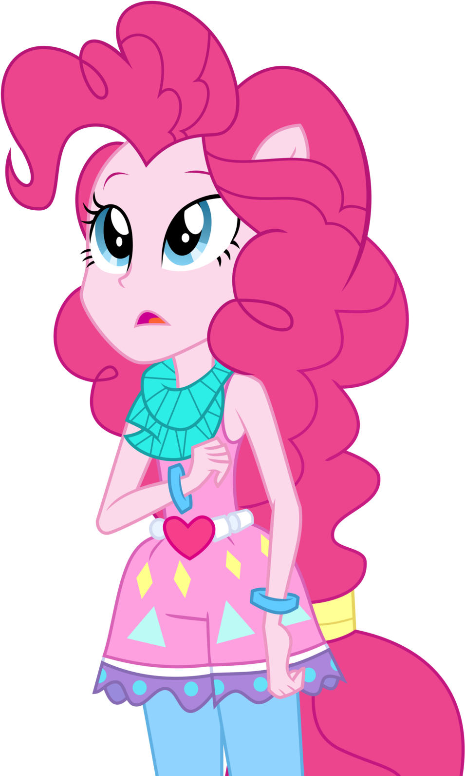 Pinkie Worried By Limedazzle Pinkie Worried By Limedazzle - Pinkie Pie Legend Of Everfree (1024x1605)