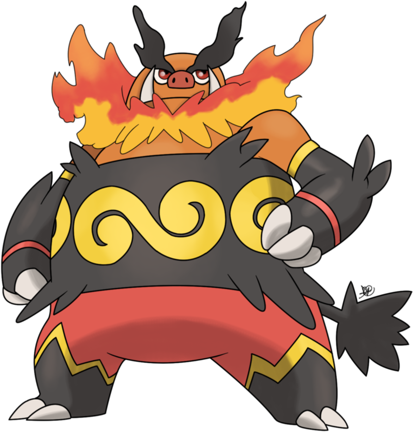 Self Frying Bacon , - Pokemon Emboar (894x894)