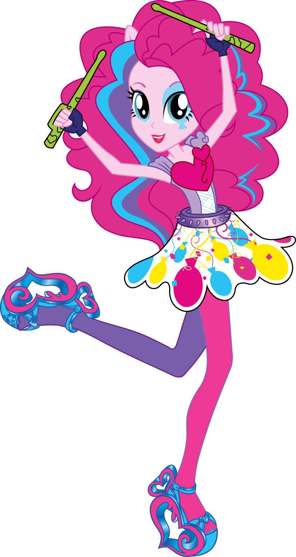 My Little Pony Equestria Girls Rainbow Rocks Fluttershy - Pinkie Pie Rainbow Rocks (1024x1922)