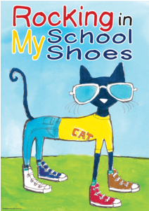Pete The Cat Rocking In My School Shoes Poster By Teacher - Teacher Created Resources Tcr63932 Pete The Cat Rocking (700x700)