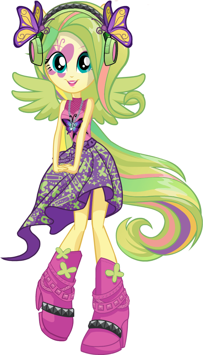 My Little Pony Equestria Girl Rainbow Rocks Fluttershy - My Little Pony: Equestria Girls - Rainbow Rocks (855x1237)