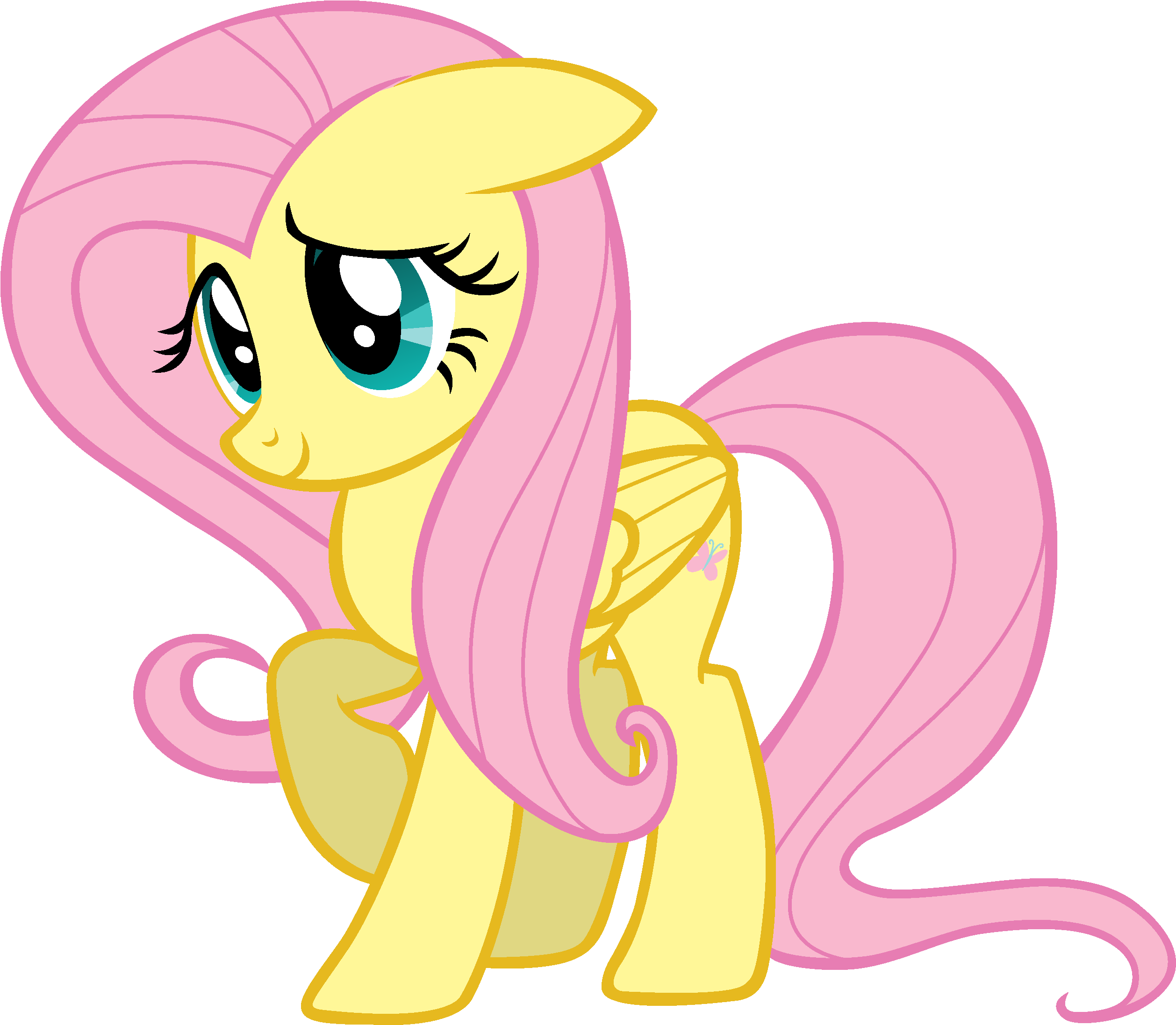 ***is Fluttershy Best Pony This May Look A Bit Sloppy, - My Little Pony Imagenes Para Imprimir (3000x3000)