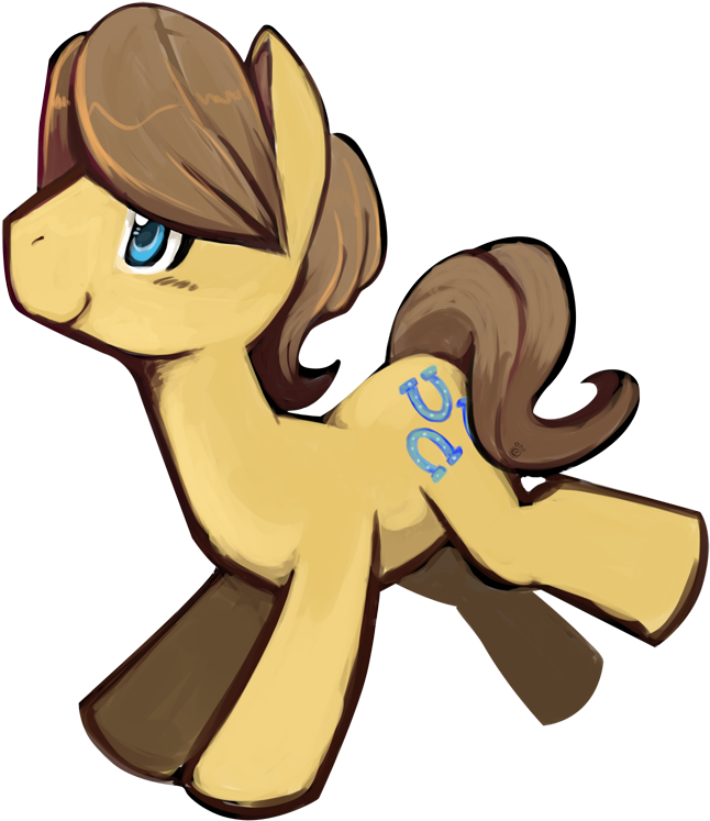 Mlp Aj And Caramel - Drawing (739x827)