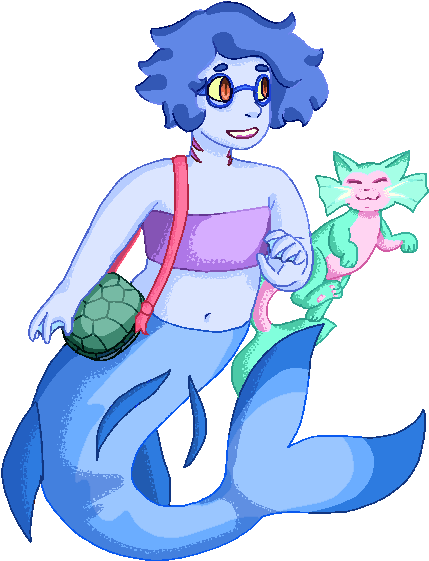 Mermaid Sona By Dragonflytea - Cartoon (504x576)