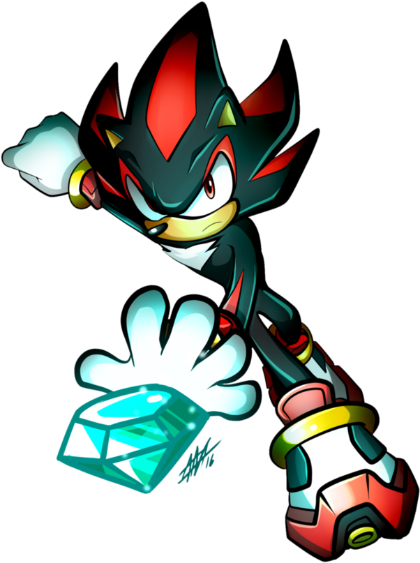 Shadow The Hedgehog By Smudgeandfrank - Shadow The Hedgehog (862x926)
