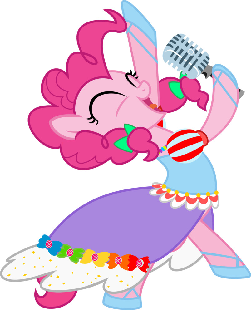 Rock N Gala Pinkiepie Bod Nstone53 By Nstone53 - Mlp Pinkie Pie Singing (804x993)
