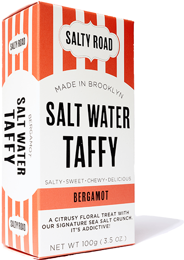 Bergamot Salt Water Taffy - Salty Road Peppermint Salt Water Taffy (499x625)