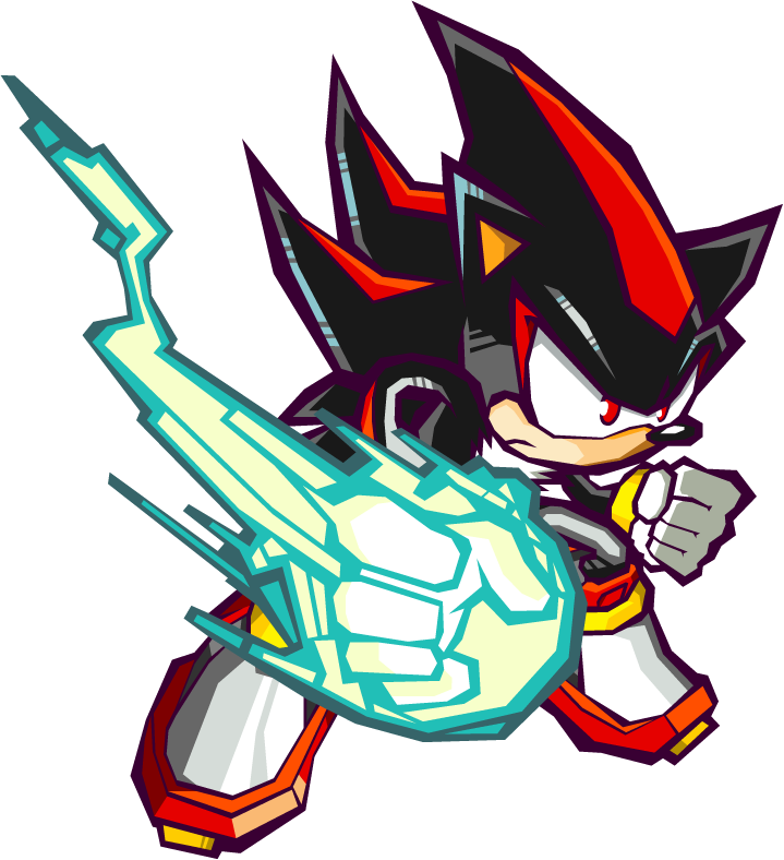 Shadow The Hedgehog - Sonic Super Shadow Y Super (719x788)