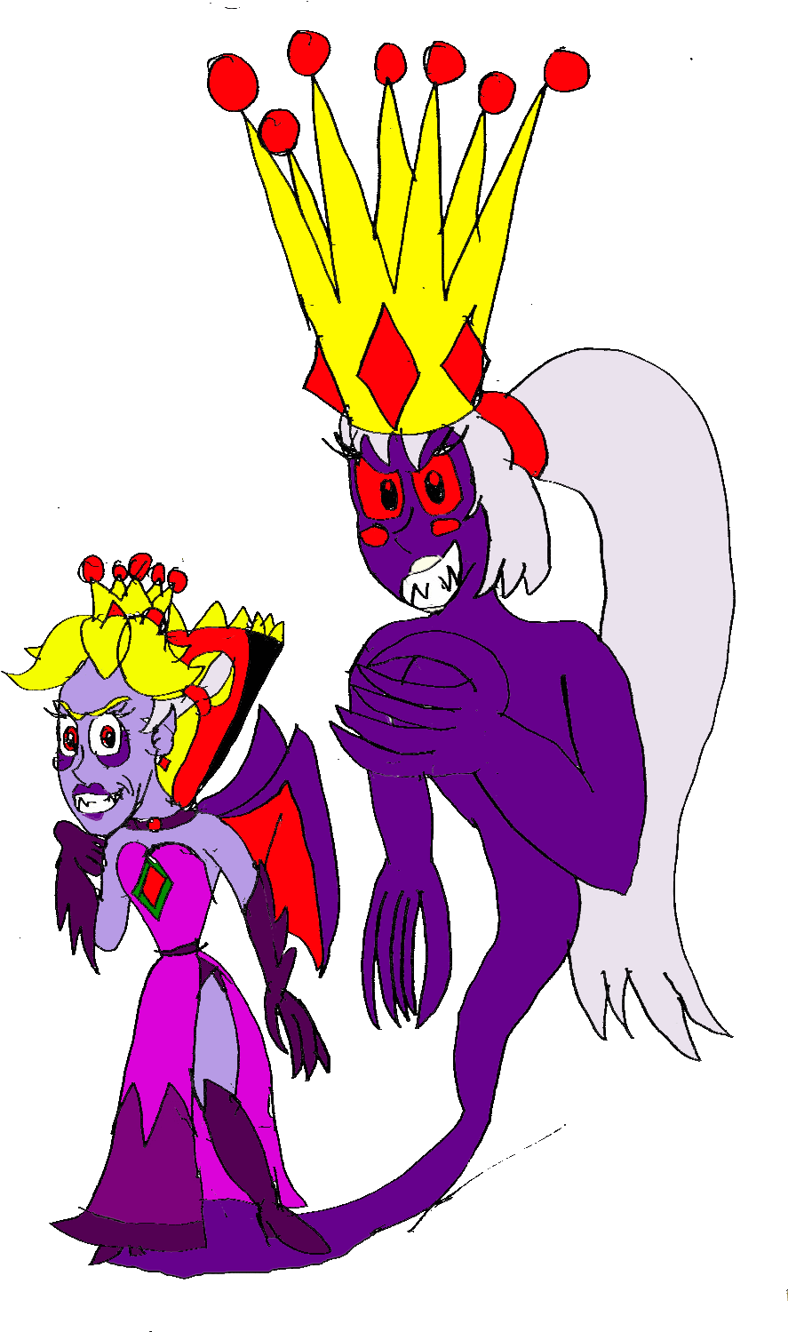 Baroness Olivia As Based In Super Princess Peach - Paper Mario The Thousand Year Door The Shadow Sirens (993x1527)