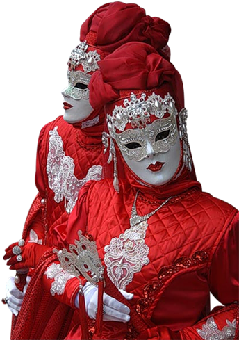 Png Formatında Venedik Maskeli Bayanlar, Png Formatında - Carnival (385x500)