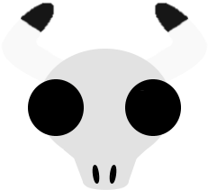 Skull - Cattle (500x500)