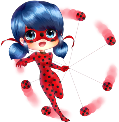 Discover Ideas About Miraculous Ladybug - Pack De Ladybug Png (500x473)
