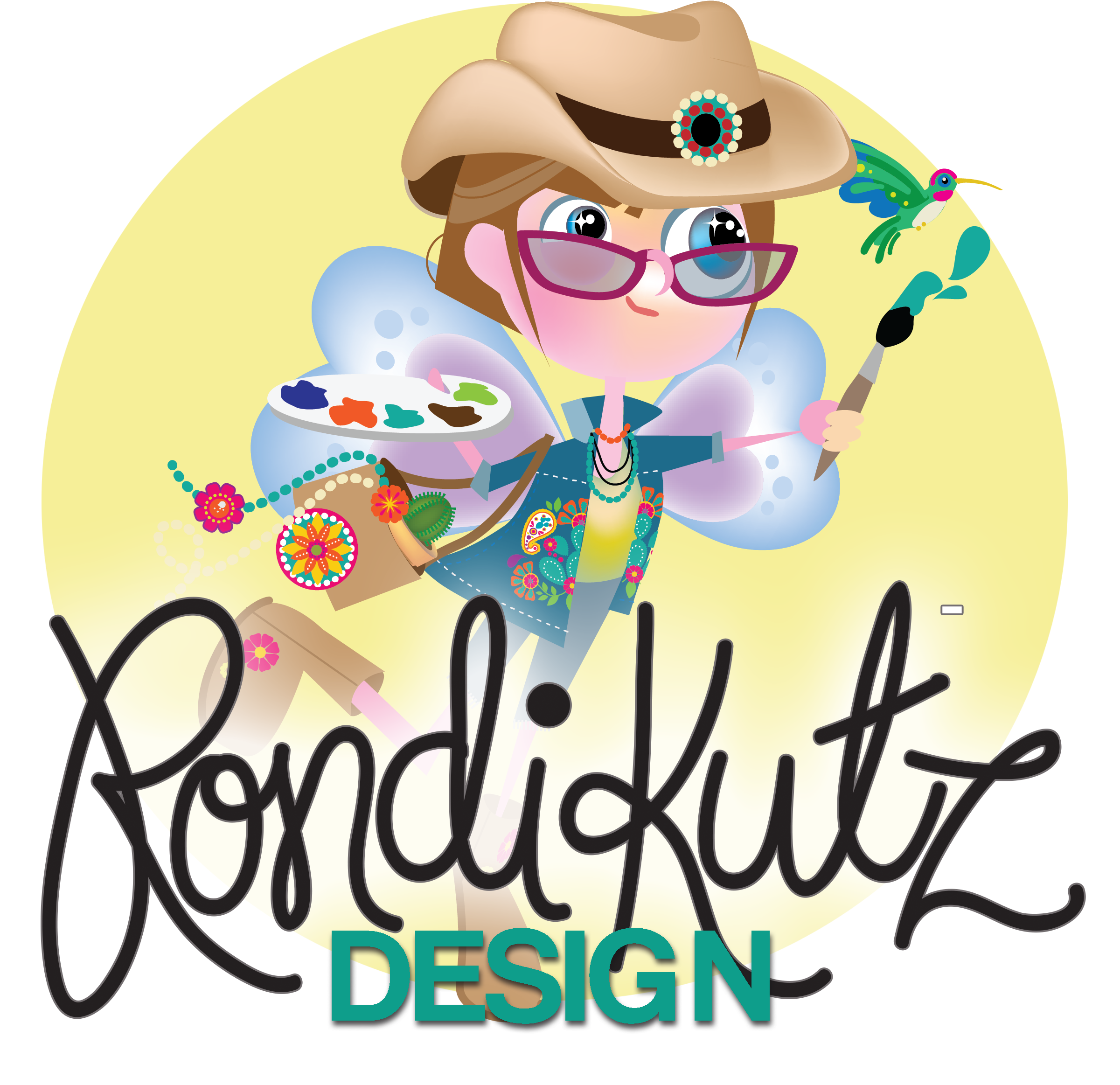 Digital Illustration/ Fine Art/crafts- Rondi Kutz Design - Binary Large Object (2400x2400)