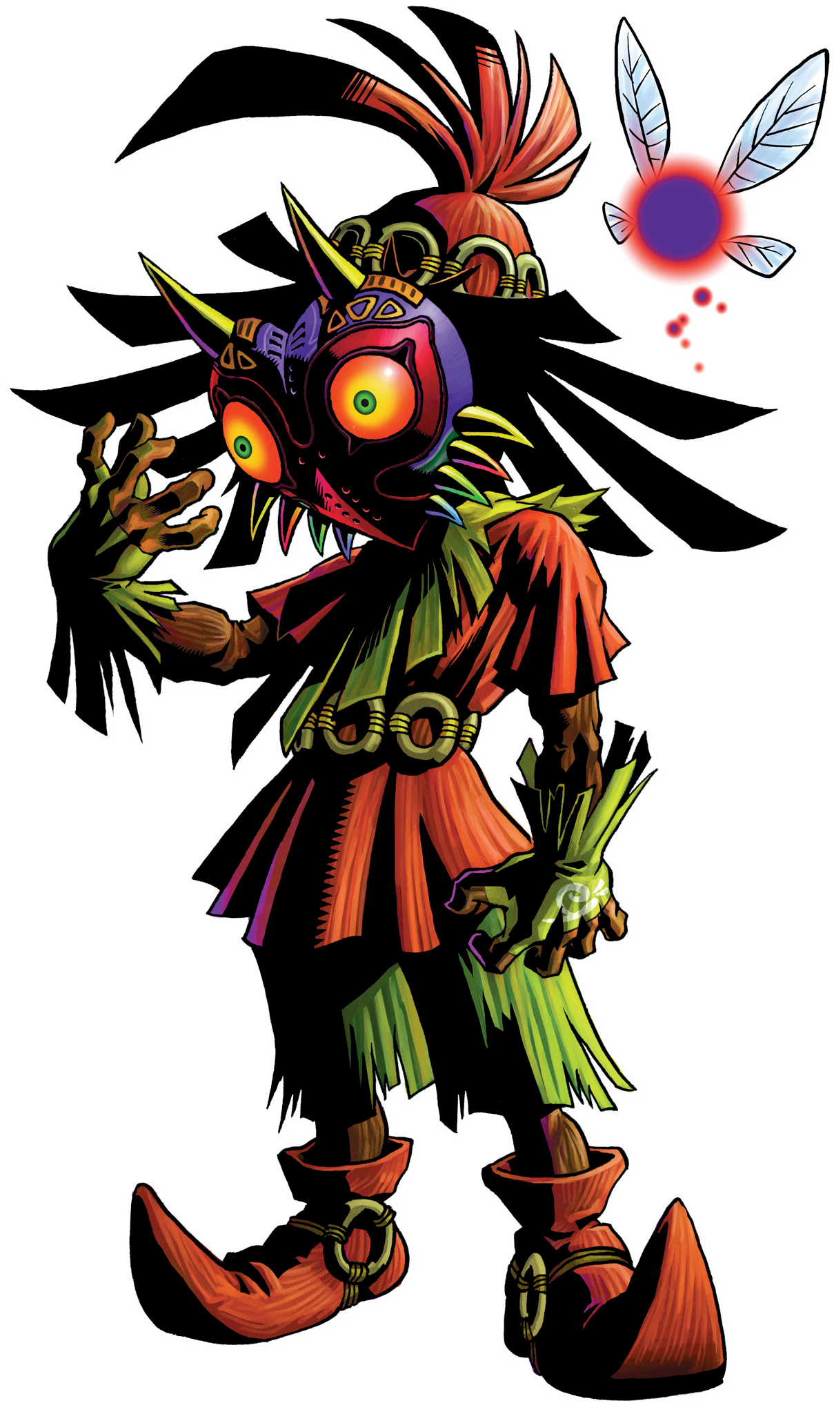 Skull Kid - Legend Of Zelda Majora's Mask Majora (1026x1600)