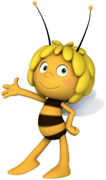 Maya De Bij - Maya The Bee Clipart (369x627)
