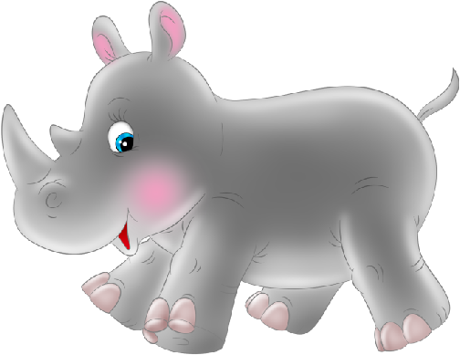 Rhinoceros Images Rhinoceros Cartoon Pictures Free - Cartoon (600x400)