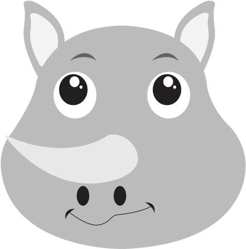 Medical Service Graphic Design, Vector Illustration - Rhinoceros (550x550)
