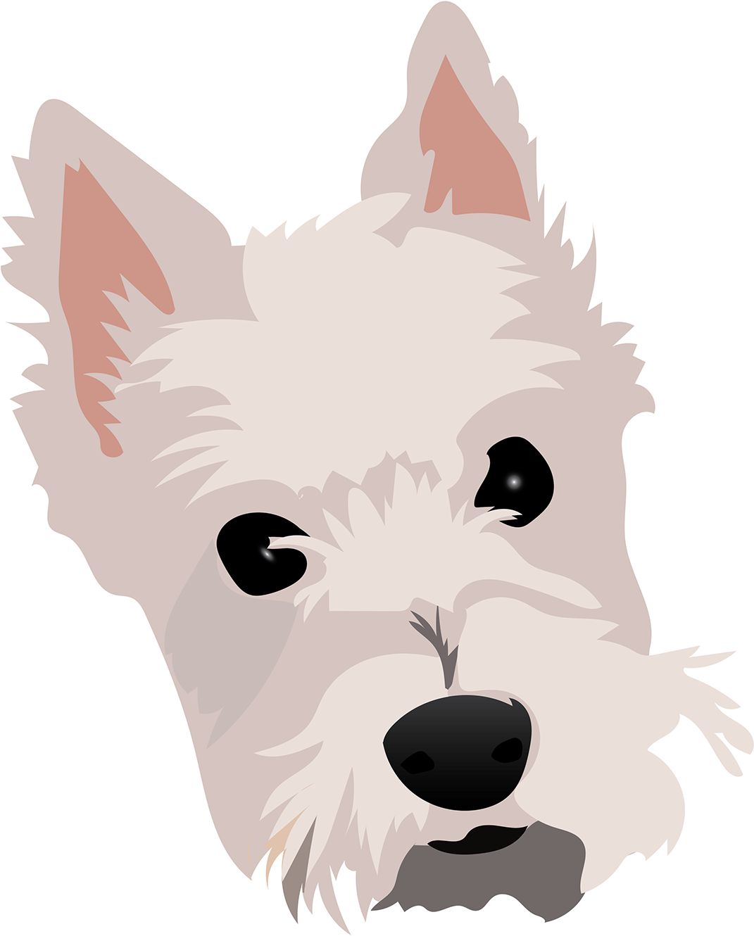 Thank You - West Highland White Terrier (1400x1616)