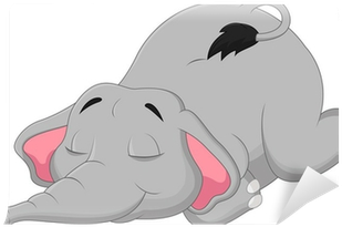 Draw An Elephant Lying Down (400x400)