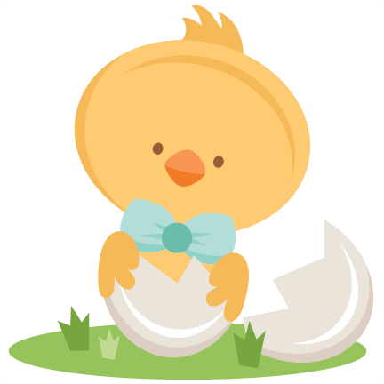 Easter Chick Svg Scrapbook Cut File Cute Clipart Files - Sea (432x432)