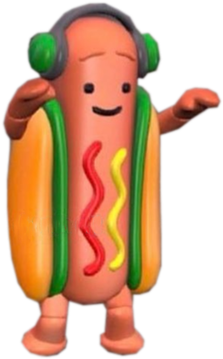 Dancing Hot Dog Snapchat Filter Mask - Hot Dog Man Snapchat (275x452)
