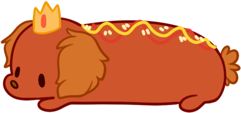 Free Clipart Hot Dogs - Hot Dog Princess From Adventure Time (500x255)