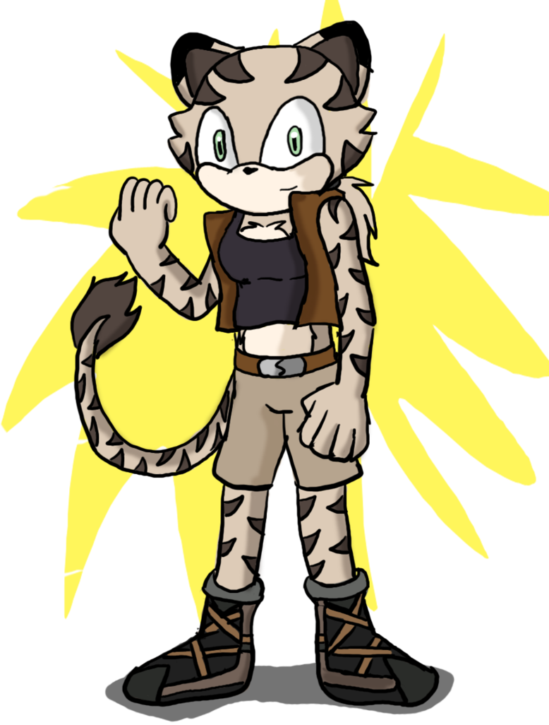 Lisa The Liger Second Reboot By Krispina The Derp - Cartoon (778x1026)